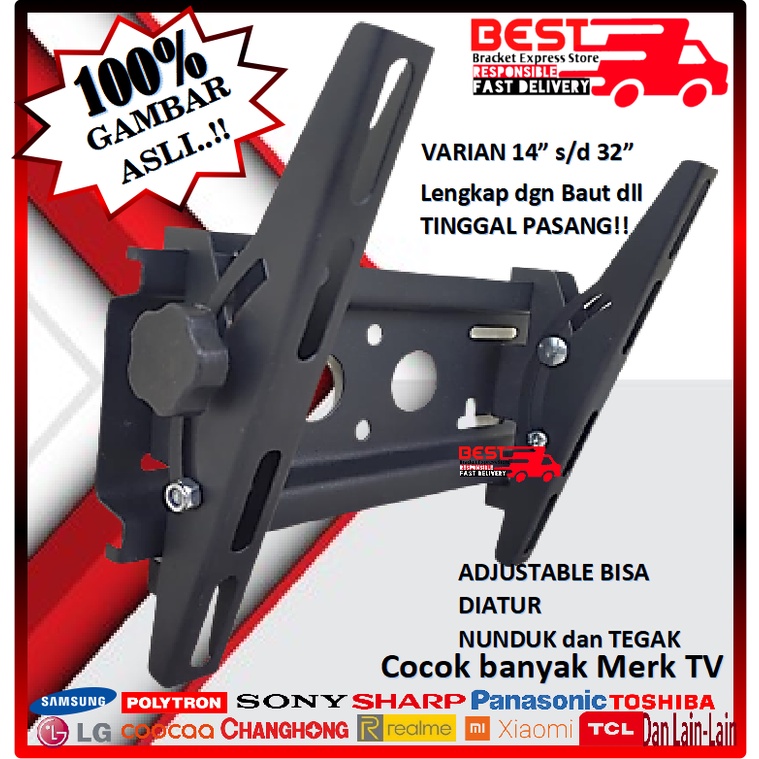 Jual Bracket Tv Led Lcd S D Universal