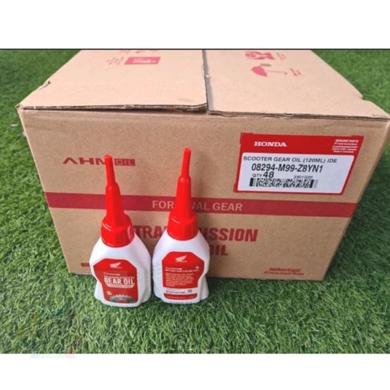 Jual OLI AHM GEAR OIL GARDAN MATIC HONDA PERDUS 120ml 1 DUS ISI 48