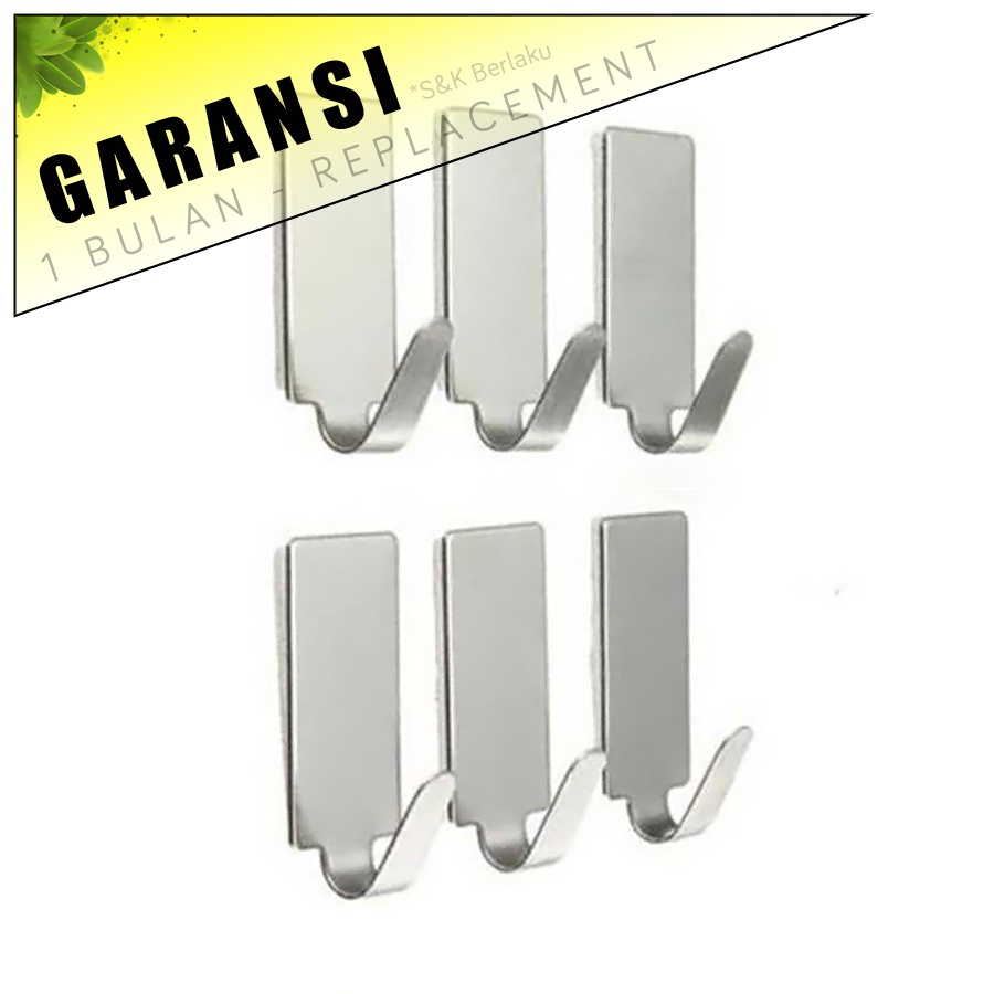 Jual Cod Hanger Gantungan Pintu Stainless Steel Cantolan Baju Kunci