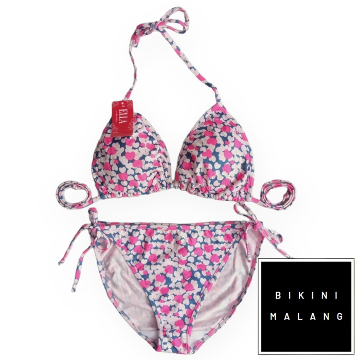 Jual Bikini Tali Samping Warna Motif Swimsuit Sexy Kualitas Berkelas