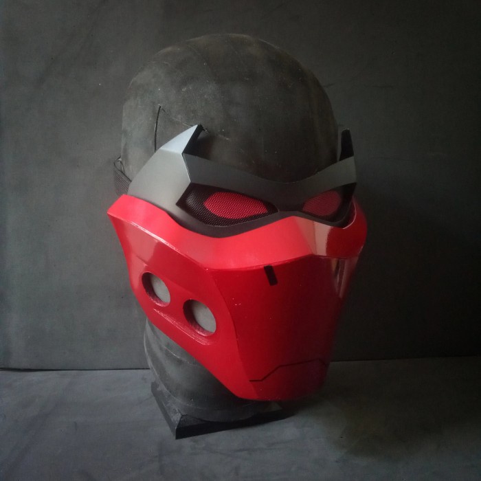 Jual Topeng Cosplay Dc Comics Red Hood Outlaw Mask Shopee Indonesia