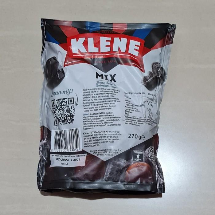 Jual Permen Klene Zoute Salmiak Mix Drop Licorice 300 Gram 037