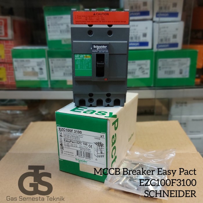 Jual Mccb Breaker Easy Pact Ezc F P A Ezc F Schneider