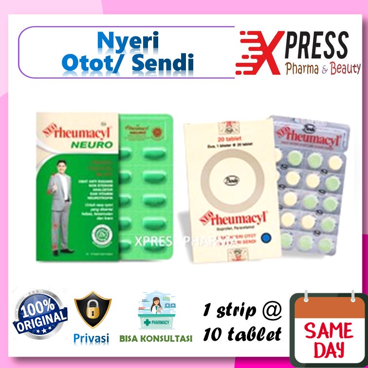 Jual XPRESS Neo Rheumacyl Remasil Rheumacil Rhemacyl Neuro Hijau