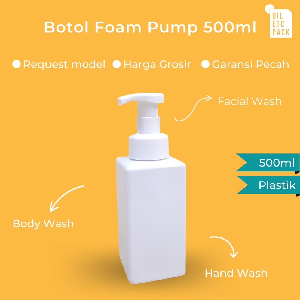 Jual Botol Foam Pump Plastik Ml Aesthetic Tempat Refill Kosong