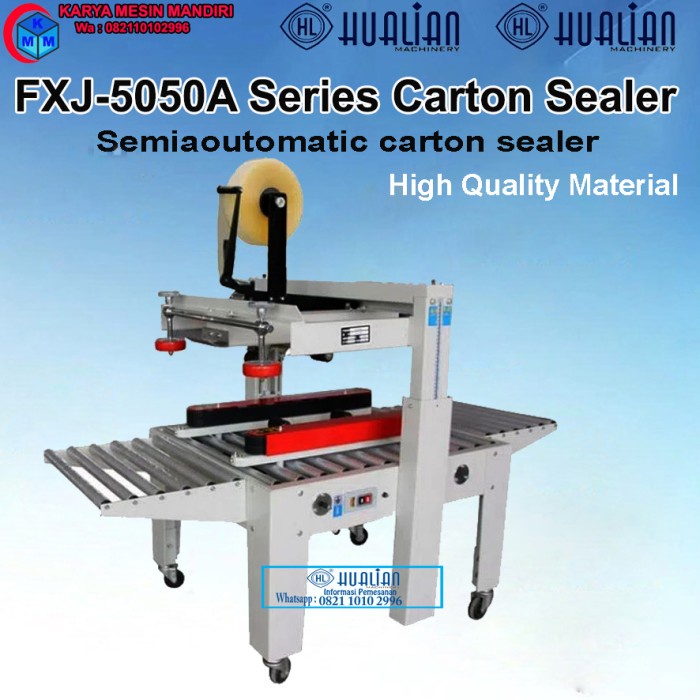 Jual Mesin Carton Sealer Fxj A Hualian Mesin Lakban Kardus Shopee