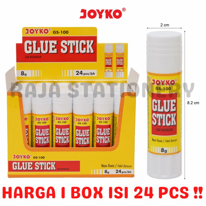 Jual Glue Joyko Glue Stick G Lem Batang Stik Joyko Kecil Gs Box