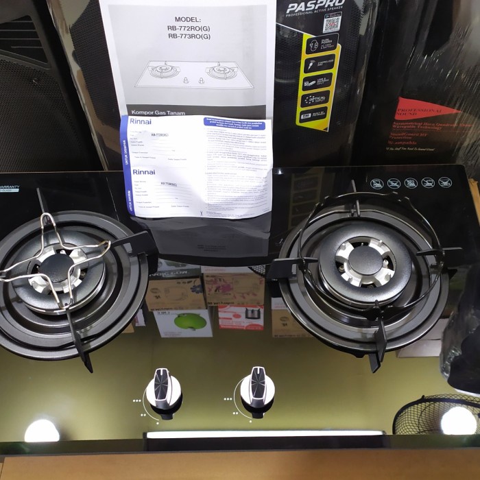 Jual Built In Gas Hob Kompor Gas Tanam 2 Tungku Rinnai RB 772 RO G