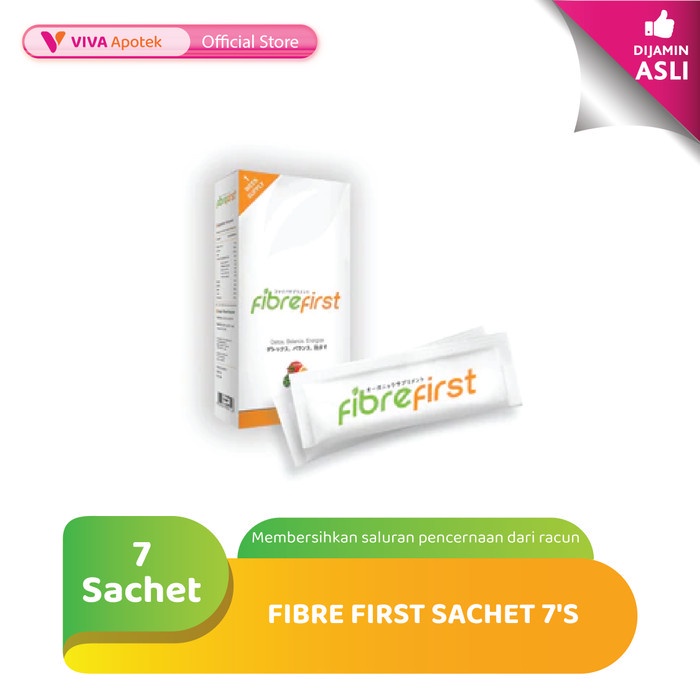 Jual Fibre First Untuk Membersihkan Saluran Pencernaan Sachet