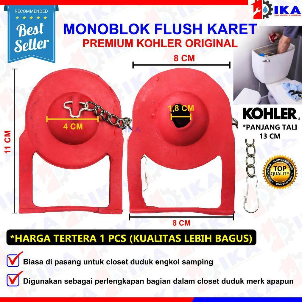 Jual Terlaris Monoblok Besar Kecil Flush Karet Model Toto Pelampung