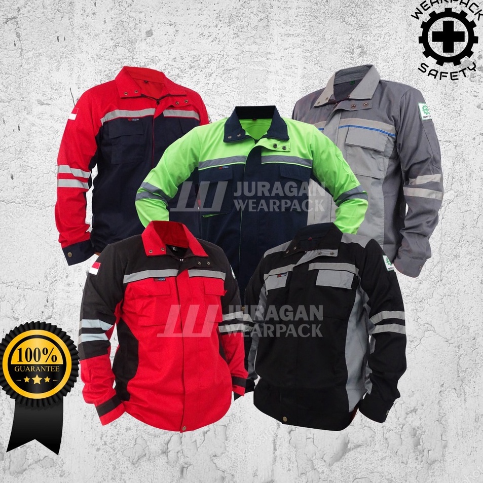 Jual Disc Xtra Wearpack Semi Jaket Baju Kerja Safety K Baju Safety