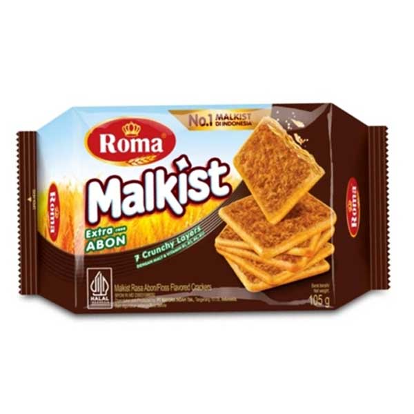 Jual Roma Malkist Abon Crackers Gr Biskuit Shopee Indonesia