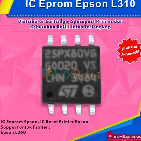 Jual Termurah Ic Eprom Epson L Ic Eeprom Reset Epson L Resetter