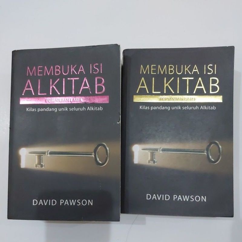 Jual Membuka Isi Alkitab David Pawson Perjanjian Lama Baru Unlock The