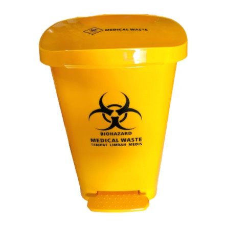 Jual Tempat Sampah Kuning Limbah Medis Biohazard Kapasitas 40 Liter