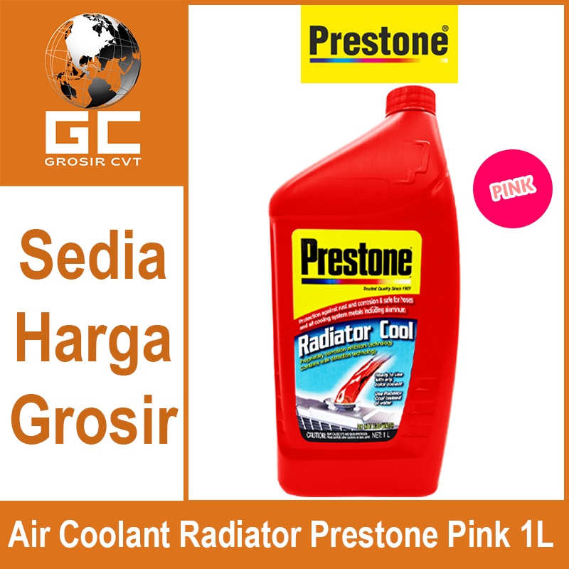 Jual Prestone Air Radiator Coolant Pendingin Motor Mobil Warna Pink 1 L