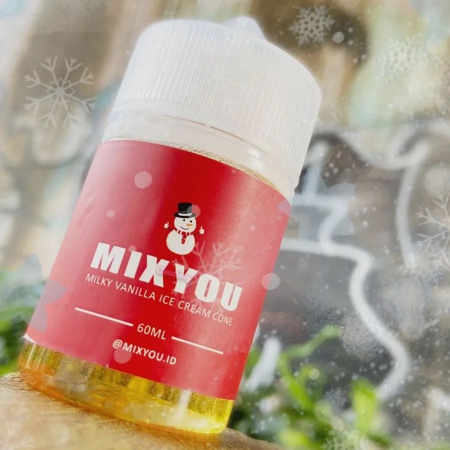 Jual LIQUID MIXYOU MILKY VANILLA ICE CREAM CONE 60ML Shopee Indonesia