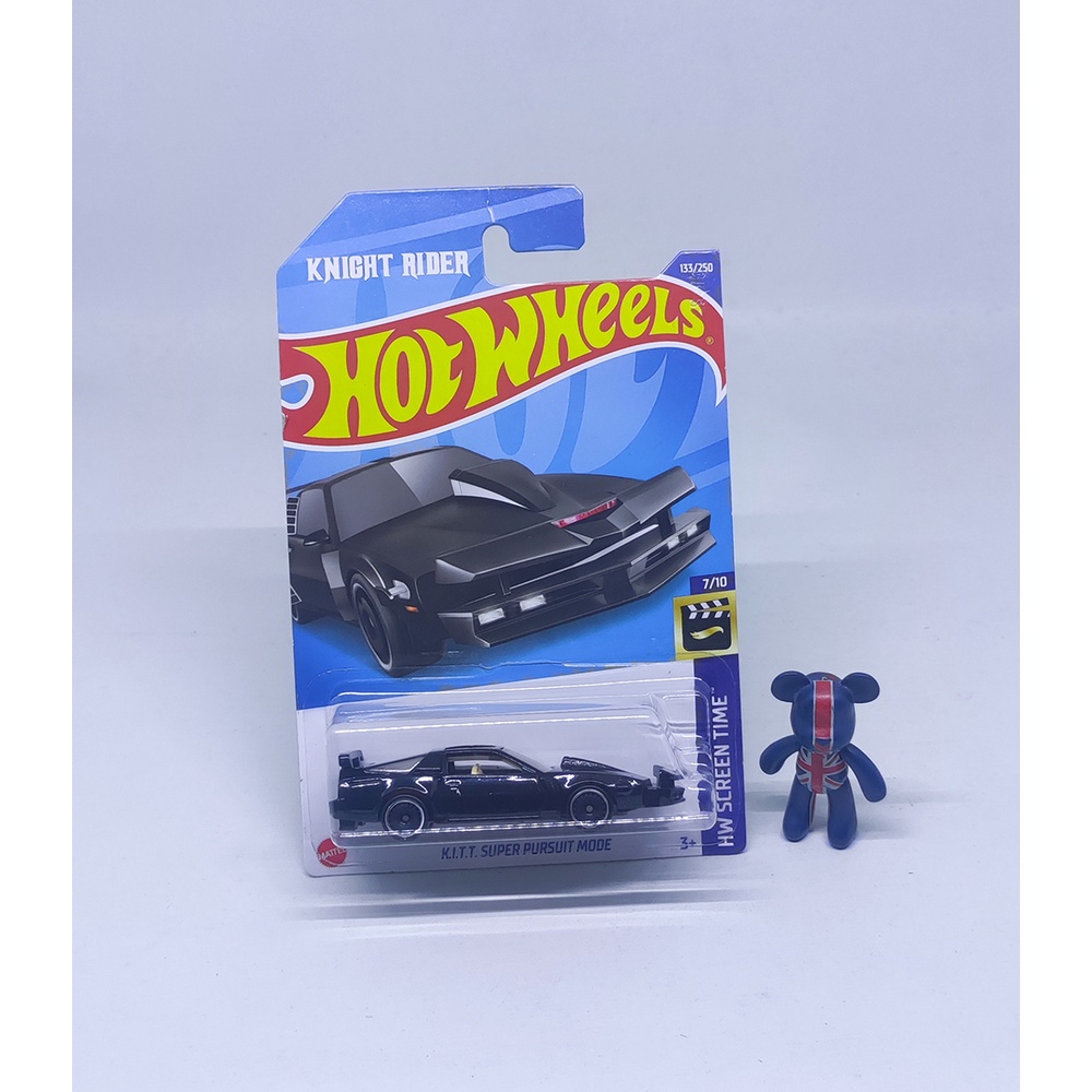 Jual Hot Wheels 1 64 Knight Rider KITT Super Pursuit Mode Black