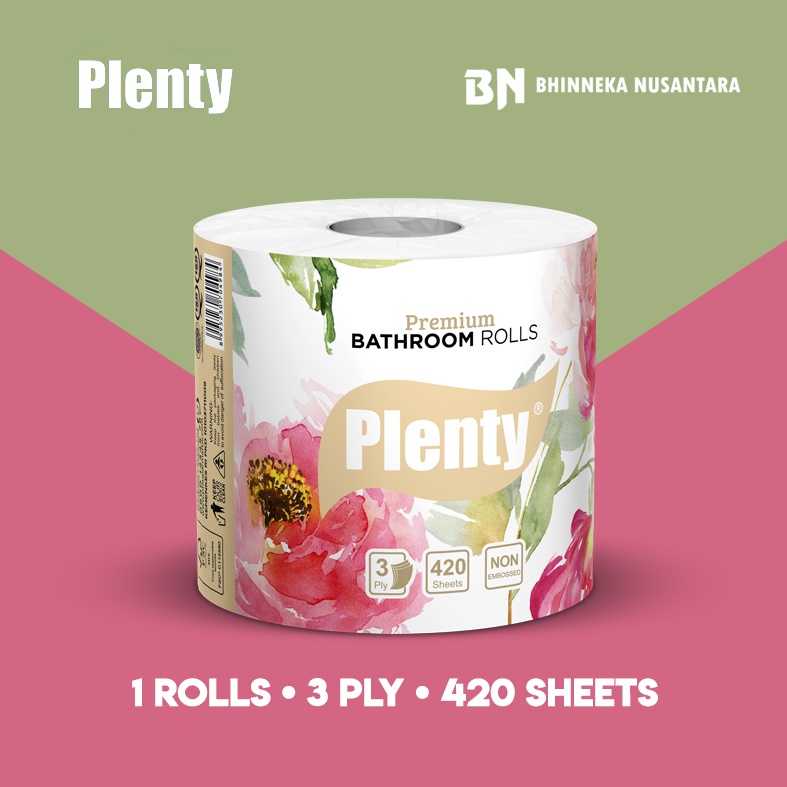 Jual Plenty Bathroom Roll Premium Tissue Ply Sheet Shopee