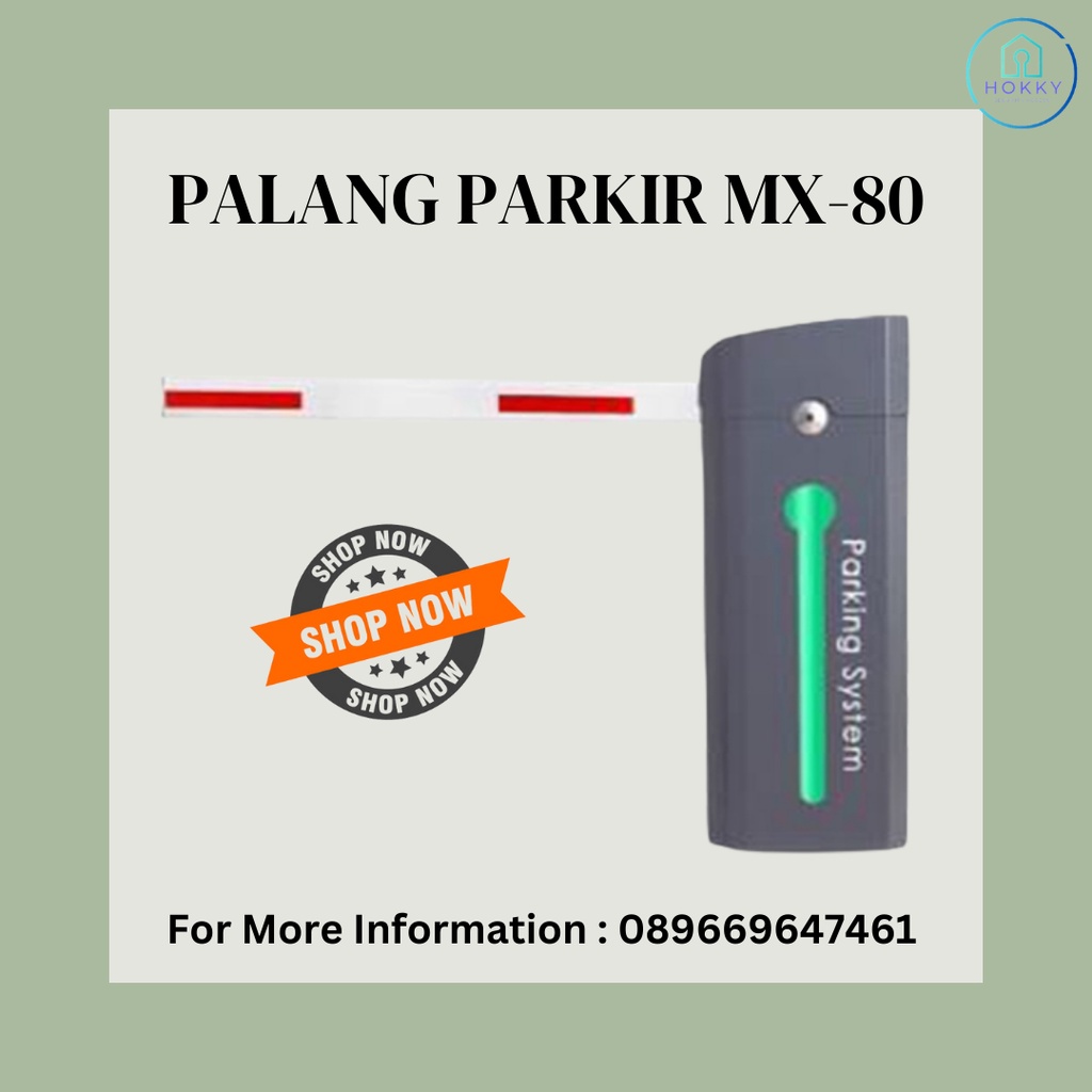 Jual Palang Otomatis Barrier Gate Mx Include Pemasangan Shopee