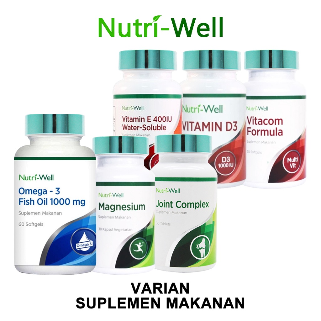 Jual Clearance Sale Nutriwell Vitamin Vitacom Formula Bone