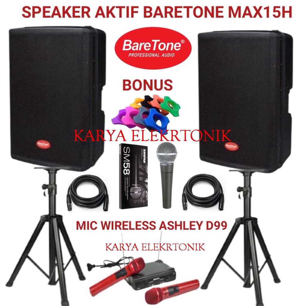 Jual Speaker Aktif Baretone Max H Whatt Max H Max H Original