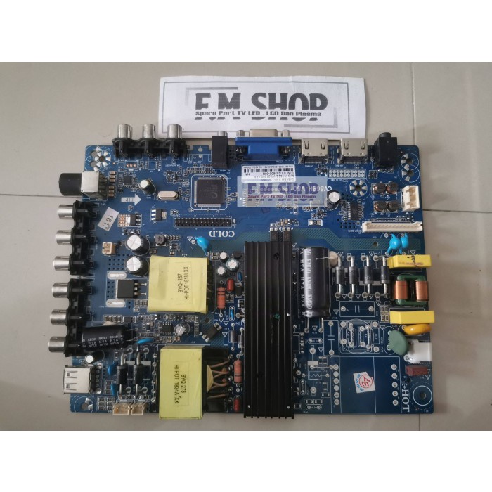 Jual Mesin Polytron TV PLD 40D150 Mobo MB Mainboard TV 40D150