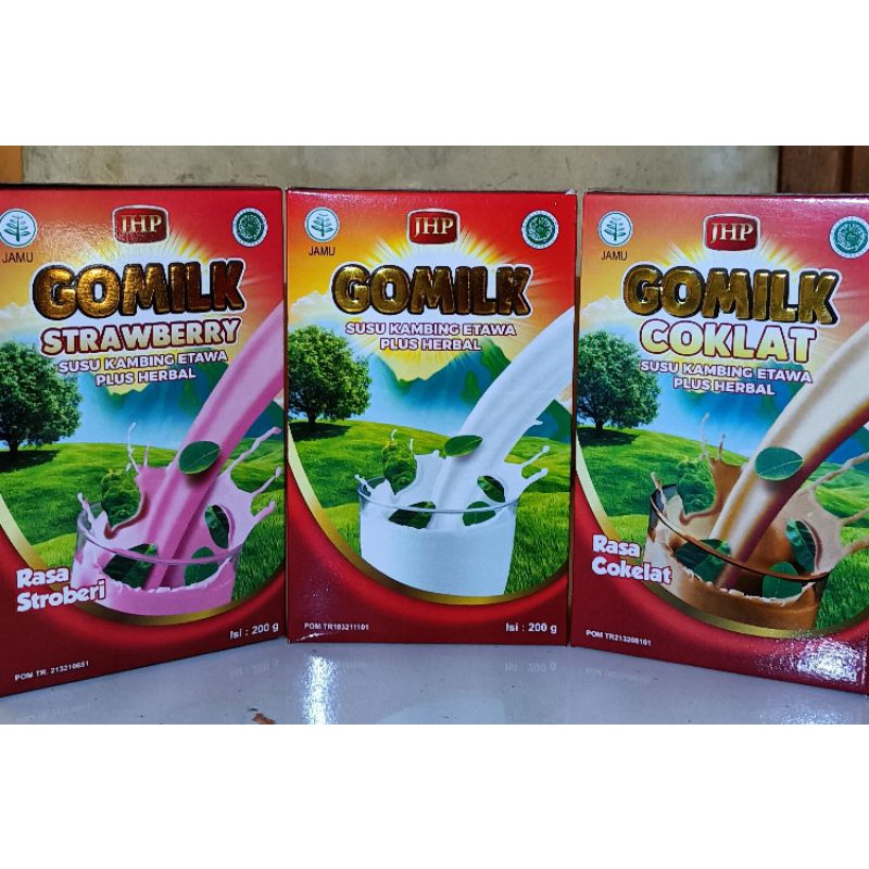 Jual Gomilk Susu Kambing Etawa Plus Herbal Shopee Indonesia