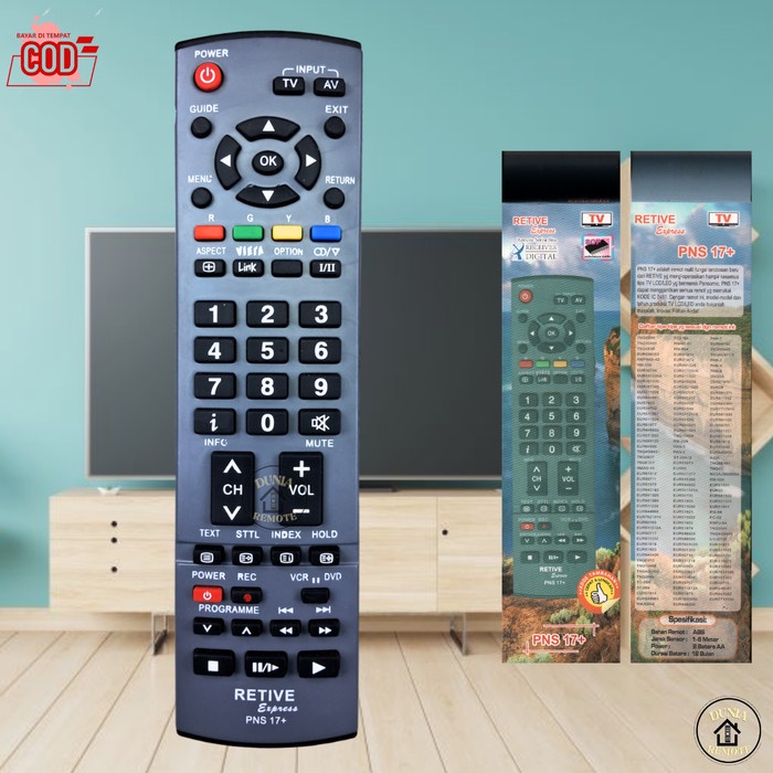 Jual Remot Remote Multi Tv Lcd Led Retive Pns Grosir Dan Ecera