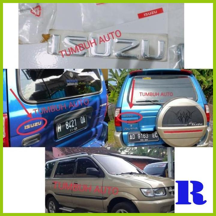 Jual EMBLEM LOGO TULISAN ISUZU PANTHER KAPSUL TOURING LM LS LV TURBO