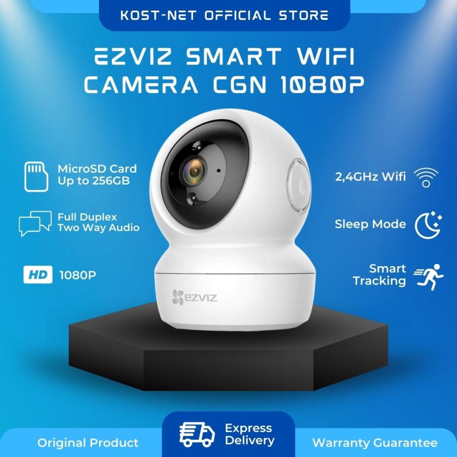 Jual Ezviz C6N Smart Wifi Pan Tilt Camera 1080p Bracket Ezviz Camera