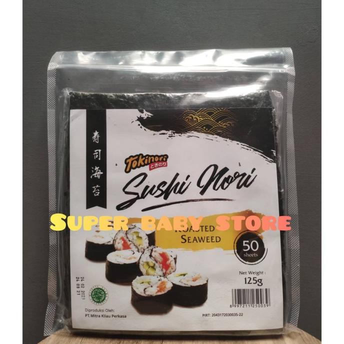 Jual Tokinori Yaki Sushi Nori Roasted Seaweed Rumput Laut