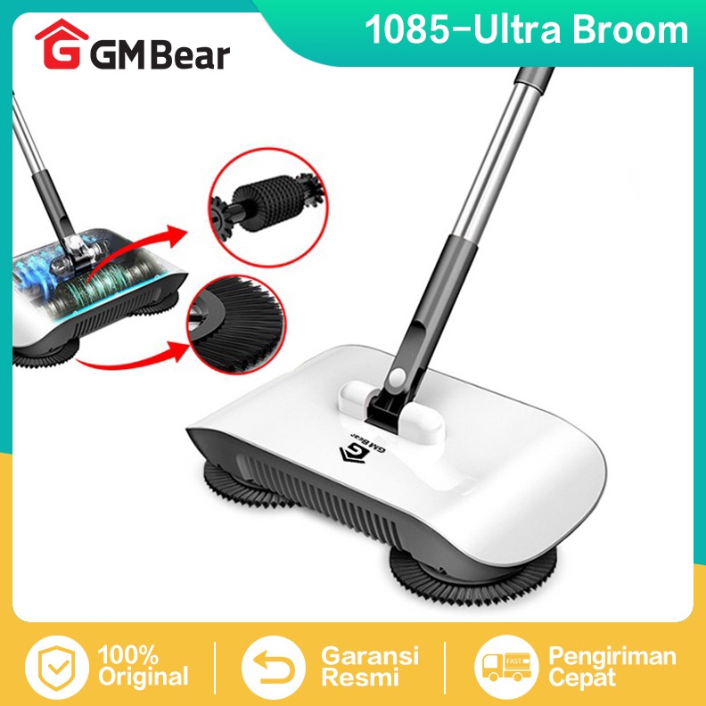 Jual GM Bear Sapu Lantai Otomatis 1085 Ultra Broom Sapu Dorong