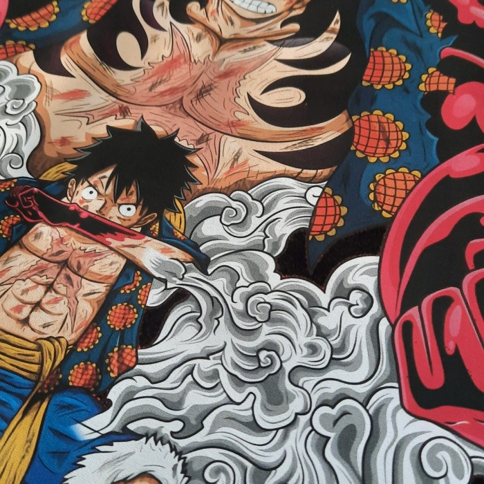 Jual Kaos One Piece Luffy Th Gear Gear Anime Limited Edition