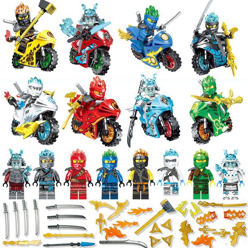 Jual Mainan Ninjago Rambut Api Ninja Dragon Naga Shinobi Master Of