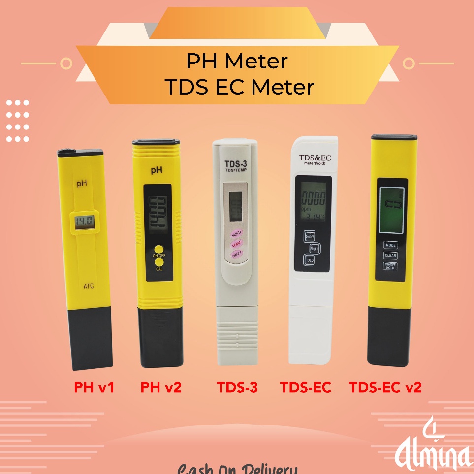 Jual Dapatkan Sekarang Ph Meter Tds Meter Hidroponik Tds Alat