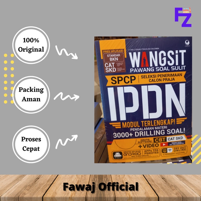 Jual Buku Wangsit Pawang Soal Sulit Spcp Ipdn Original Shopee