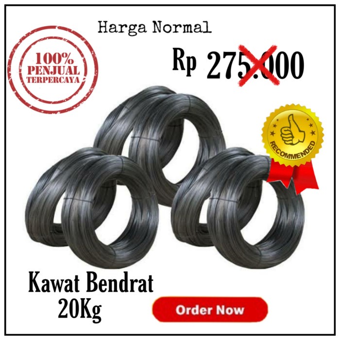 Jual Kawat Bendrat Kg Bangunan Kawat Beton Kawat Ikat Besi Bangunan