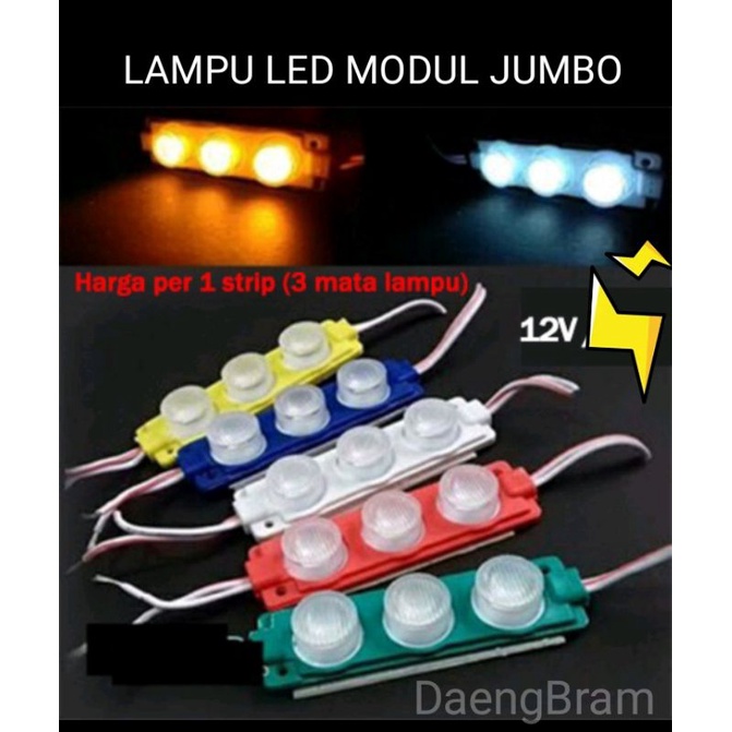 Jual Lampu Kolong Lampu Modul Led Mata Mobil Motor V Harga Satuan