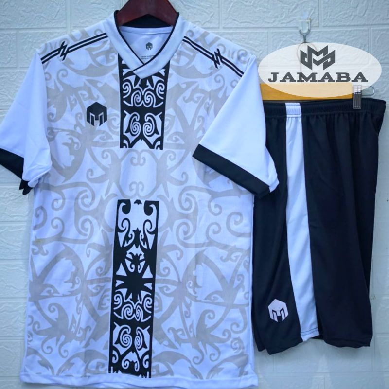 Jual Jersey Stelan Dewasa Baju Bola Futsal Satu Set Kaos Tim Olahraga