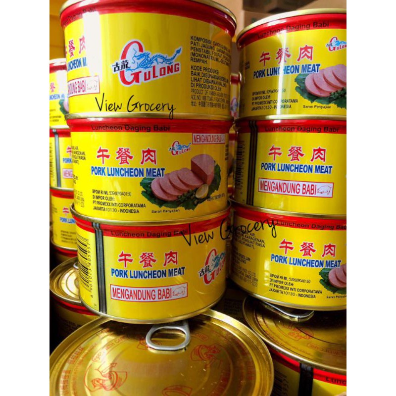 Jual Ma Ling Kaleng Gulong 397gr Canned Pork Luncheon Meat Ham 397gr