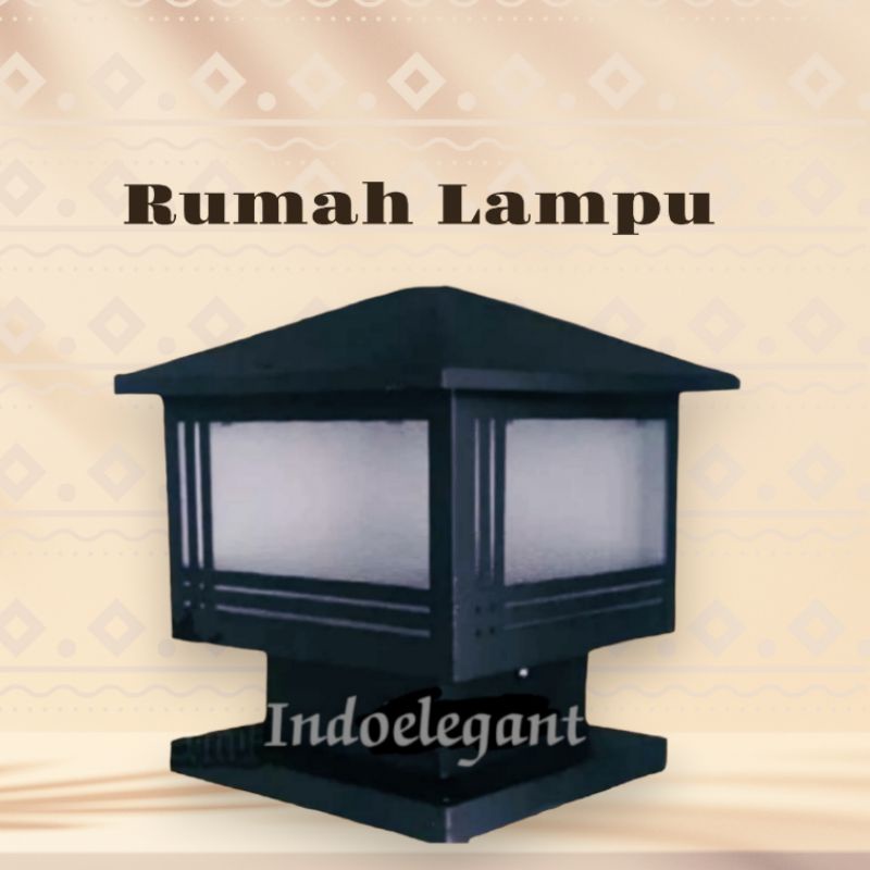 Jual Lampu Taman Pagar Dekorasi Taman Rumah Lampu Minimalis Pilar