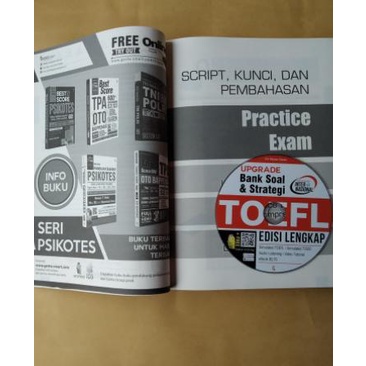 Jual Buku Toefl Upgrade Bank Soal Strategi Toefl Shopee Indonesia