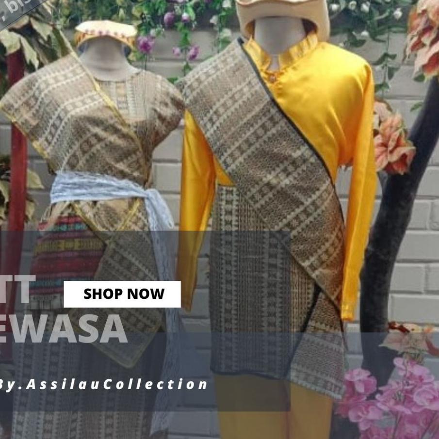 Jual Baju Adat Nusa Tenggara Timur Dewasa Satuan Laki Cewek Shopee