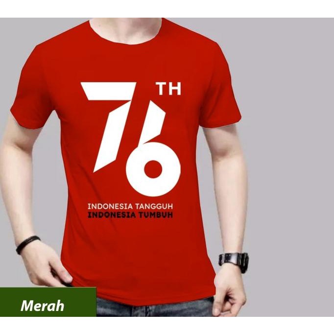 Jual Kaos Hut Kemerdekaan Ri Ke Tahun Baju Dirgahayu Indonesia