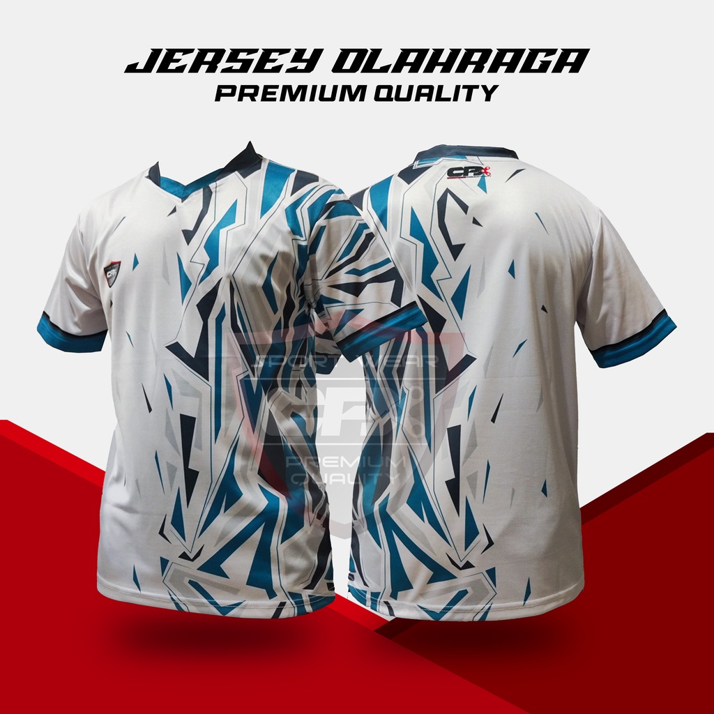 Jual Baju Jersey Kaos Olahraga Running Badminton Volly Futsal Sepakbola