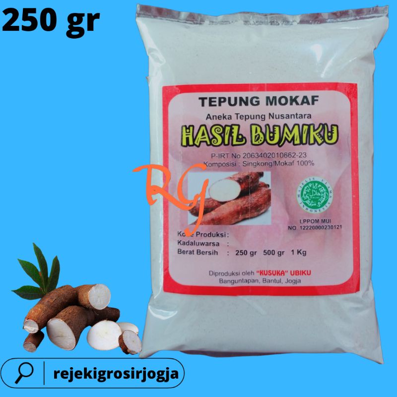 Jual Tepung Mokaf Kemasan Gram Tepung Mocaf Kemasan Gram