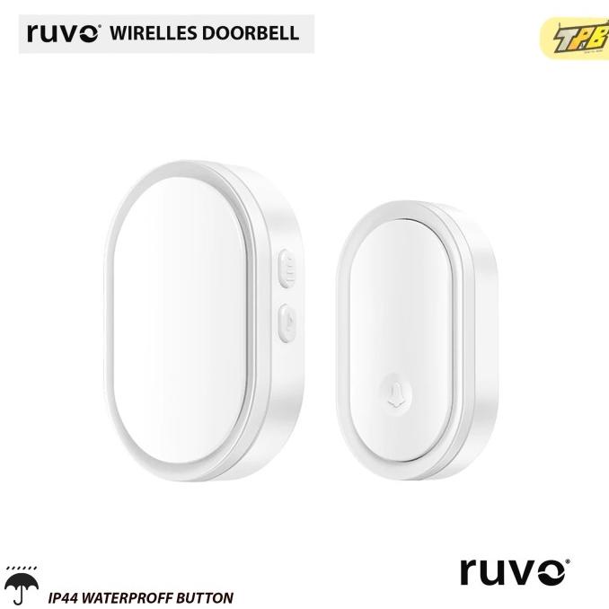 Jual Ruvo Bel Rumah Wireless Door Bell Pintu Waterproff Receiver