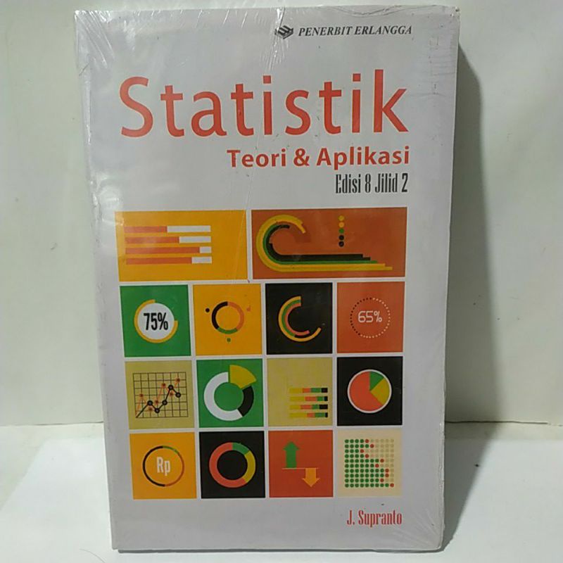 Jual BUKU STATISTIK TEORI APLIKASI EDISI 8 JILID 2 Shopee Indonesia