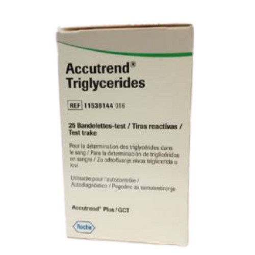 Jual Accutrend Triglyceride Strip Untuk Ukur Kadar Trigliserida 25